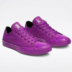 Purple OPI Monochrome Low Top Converse